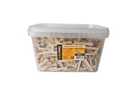 ENPRO Klinovi za pločice, drveni, 54 × 6 × 8–0 mm, 1000 kom