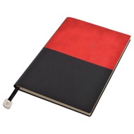 PIERRE CARDIN Reporter Notes A5, crte (isprekidane), 80 listova, 80 g, crveno/crni (B4000502IP3)