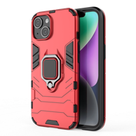 LENUO Maskica Armor za iPhone 15, crvena