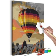 Slika za samostalno slikanje Colourful Balloon 40x60