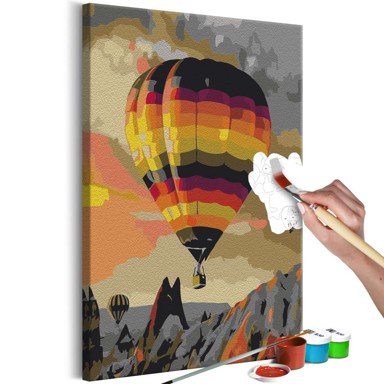 Slika za samostalno slikanje Colourful Balloon 40x60
