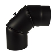 COLOR Dimovodno koljeno F160 OKRETNO S OTVOROM