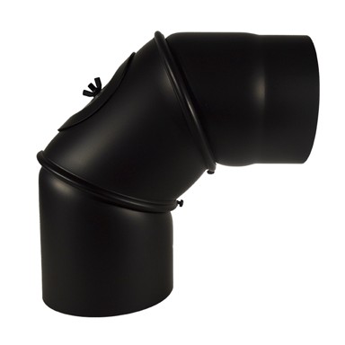 COLOR Dimovodno koljeno F160 OKRETNO S OTVOROM