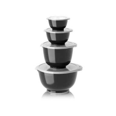 ROSTI Crne zdjele u setu 4 kom ø 23 cm Margrethe