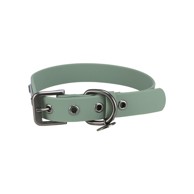 TRIXIE Ogrlica za pse CityStyle PVC M 35-42 cm/20 mm sivozelena