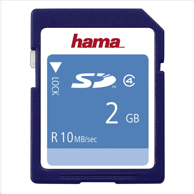 HAMA HighSpeed SecureDigital memorijska kartica, 2 GB, SD