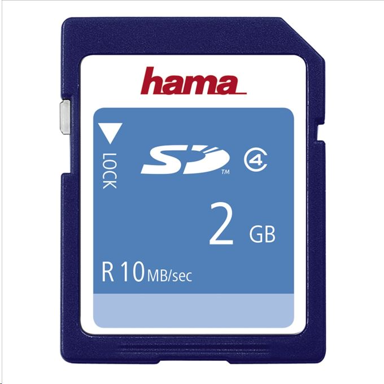HAMA HighSpeed SecureDigital memorijska kartica, 2 GB, SD