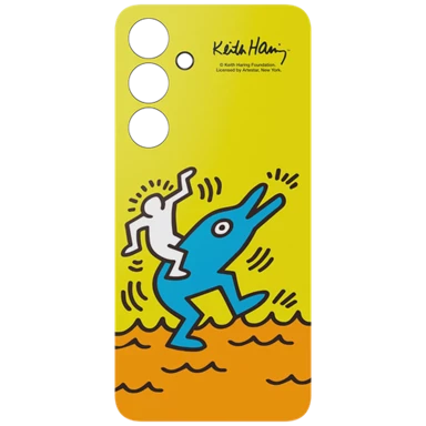 SAMSUNG Maskica za Galaxy S24 FE, Flipsuit, TPU, žuta