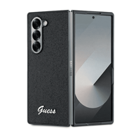 GUESS Zaštitna maska GUHCZFD6HGGSHK, za Samsung Galaxy Z Fold 6, crna, šljokice