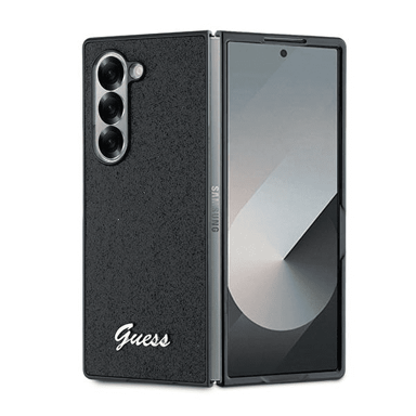 GUESS Zaštitna maska GUHCZFD6HGGSHK, za Samsung Galaxy Z Fold 6, crna, šljokice