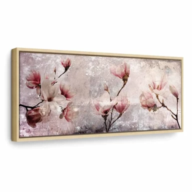 Slika Magnolia Charm, jednodijelna, uska, 120x40 cm