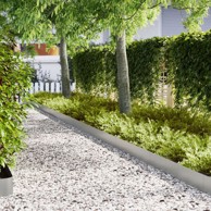 ograde za travnjak 20 kom 100x0. 5x20 cm galvanizirani čelik