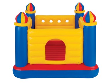 INTEX Trampolin na napuhavanje 48259, zamak, 175x175x135 cm