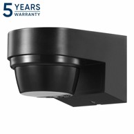 ORNO Senzor pokreta 240°, IP65, 2000 W, crni