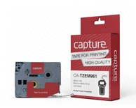 CAPTURE Crna traka na mat srebrnoj podlozi 36 mmx8 m CA-TZEM961