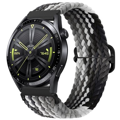 BStrap Elastic Nylon remen za Samsung Galaxy Watch 3 41mm, black qiao