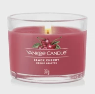 YANKEE CANDLE Svijeća Filled Votive crna višnja