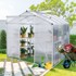 HOMESTAR Staklenik GH250F1 190x253 cm, srebrni