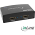 INLINE HDMI razdjelnik 65009, 1 x HDMI na 2 x HDMI, crni