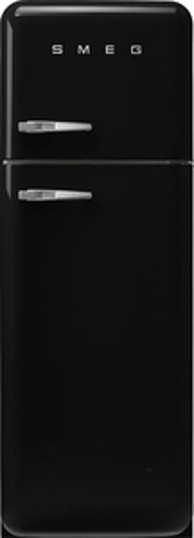 SMEG Hladnjak FAB30RBL6 50's Style, crni