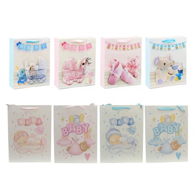 Poklon vrećica, 40x12x30 cm, Baby