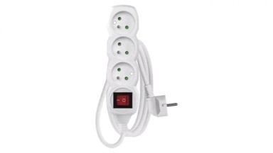EMOS Produžni kabel s prekidačem, 3 utičnice, 1,5 m P13115