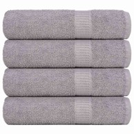 FROGN Ručnici za ruke, 4 kom, 50 x 100 cm, 360 g/m², sivi
