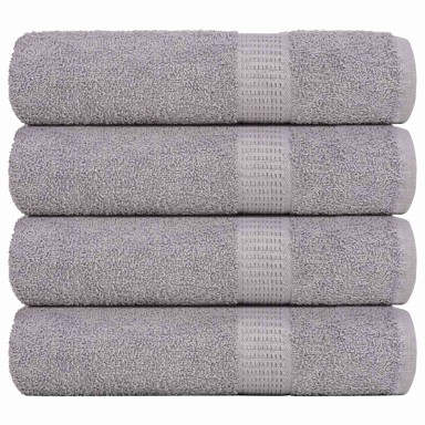 FROGN Ručnici za ruke, 4 kom, 50 x 100 cm, 360 g/m², sivi