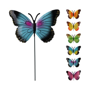 Dekoracija za vrt Pik leptir, 46 cm