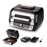 ROSMARINO Friteza na vrući zrak AirGrill Pro, crno-srebrni