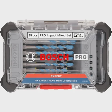 BOSCH Professional PRO Impact Mixed Bit Set 35-kom svrdla i nastavci