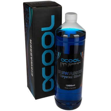 ALPHACOOL Tekućina za vodeno hlađenje Eiswasser Crystal Blue, 1000ml, plava