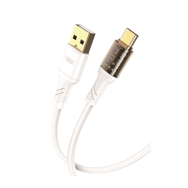 XO Kabel USB-A na USB-C NB229 2.4A 1 m, bijela