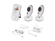 LIONELO Baby monitor BABYLINE 5.1, 2x kamera, 8 uspavanki, domet do 300m
