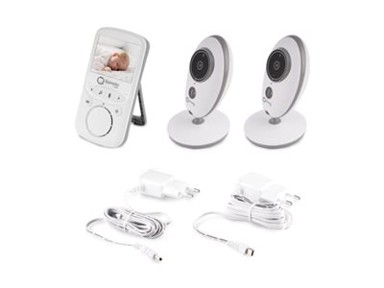 LIONELO Baby monitor BABYLINE 5.1, 2x kamera, 8 uspavanki, domet do 300m