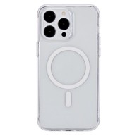 ESTUFF Magnetska zaštitna maskica Berlin TPU/PC za iPhone 15 Pro, prozirna
