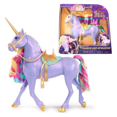 UNICORN ACADEMY Dugin jednorog s svjetlom, model Wildstar