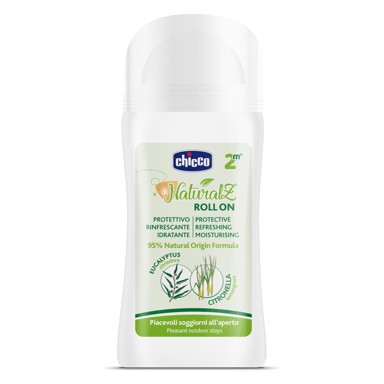 CHICCO Zaštitna krema Natural, umirujući i osvježavajući roll on, 60 ml