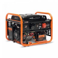 DAEWOO Generator GDA 7500DPE-3, 6 kW, 30 L, benzinski, narančasti/crni