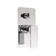 SAPHO Ugrađena slavina za tuš Spy (s 2 izlaza), sjajno srebrna