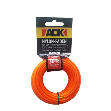 ADK Nit za trimer kosilice 1.30 mm/15 m okrugli