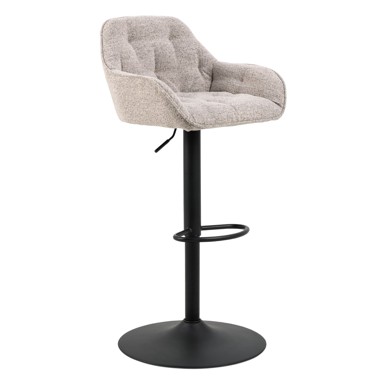 ACTONA Svijetlo sive okretne barske stolice u setu 2 kom 109 cm Brooke