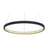 GLOBO LIGHTING Visilica LED Ralph 19W 1400lm, 3000K 38,5x120 cm, crna
