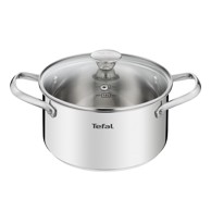 TEFAL Lonac od nehrđajućeg čelika s indukcijskim poklopcem Cook Eat