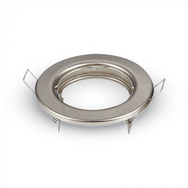 Okvir za žarulju, okrugli, nezakretni, inox