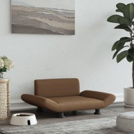 Krevet za pse smeđi 70 x 45 x 28 cm od tkanine