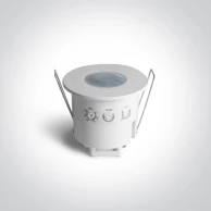 Ugradbeni infracrveni senzor pokreta i prisutnosti, DM22008P, IP20, 800 W, 230 V, bijela