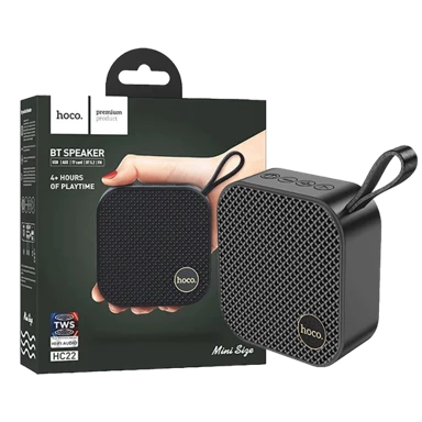 HOCO Bežični Bluetooth zvučnik HC22, 1200mAh, 5W, crni