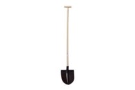 OSTATNÍ Lopata EURO TOOLS 139535 srcolika s T drškom, crna