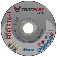 TOROFLEX LITE Rezna ploča za Inox 115x1x22